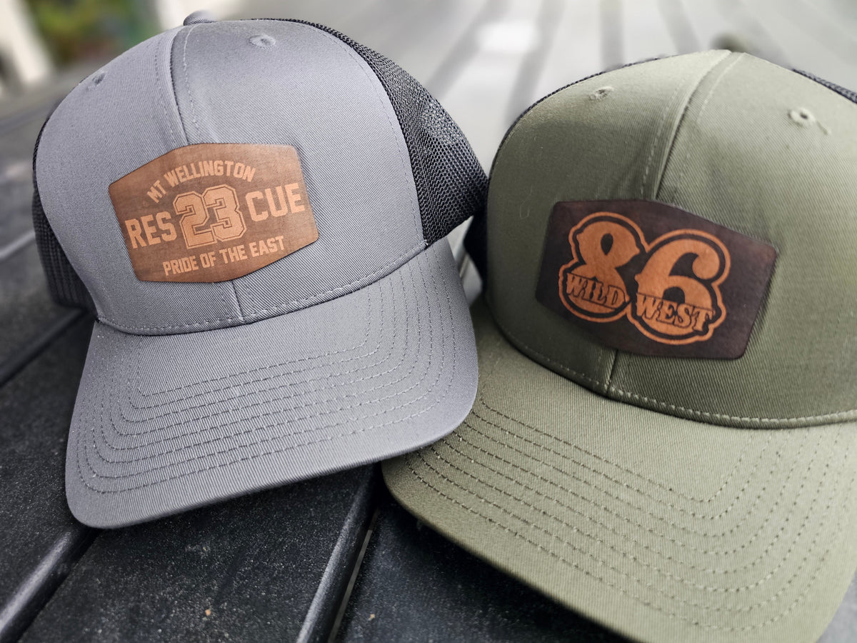 Trucker Cap with Leather Patch