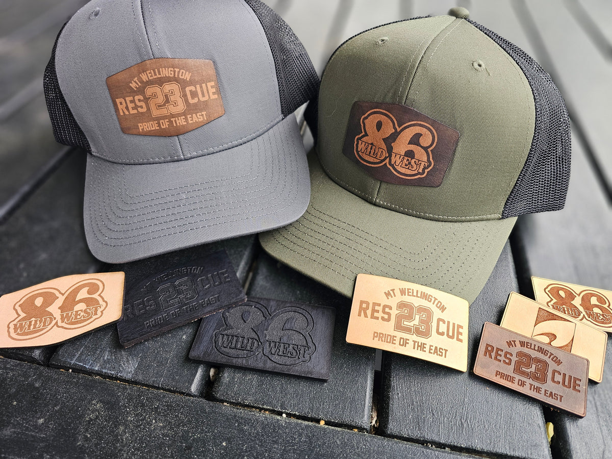 Trucker Cap with Leather Patch